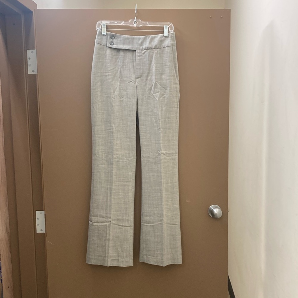 Banana Republic Light Gray Women's Trousers